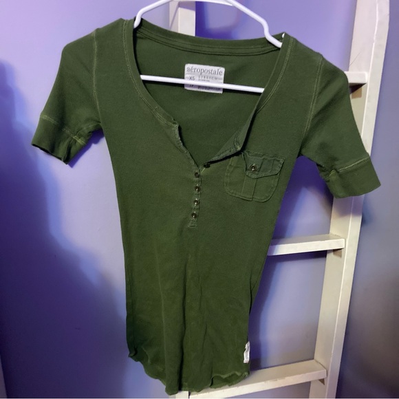 Aéropostale Green Shirts for Men